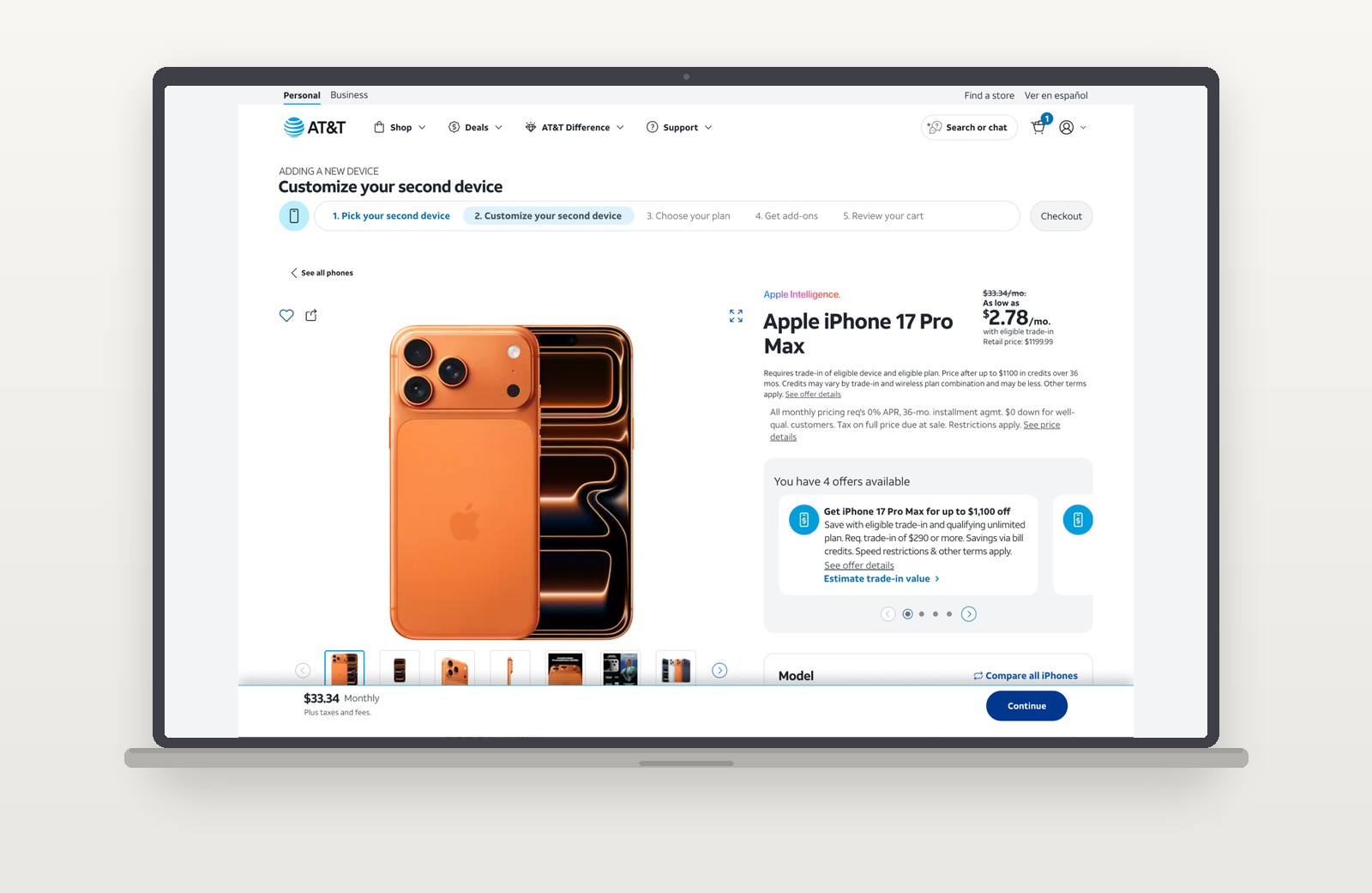 Improving AT&T's Progression Buyflow