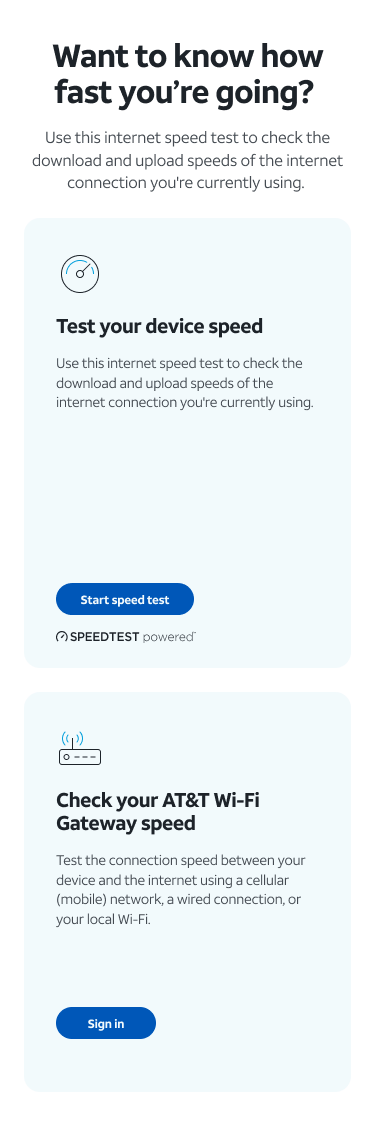 Mobile, where the two cards stack and the icon moves above the title. A component has to survive whatever page it lands on, at whatever width